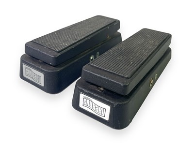 Lot 66 - JOHN'S EQUIPMENT - PAIR OF DUNLOP CRY BABY PEDALS.