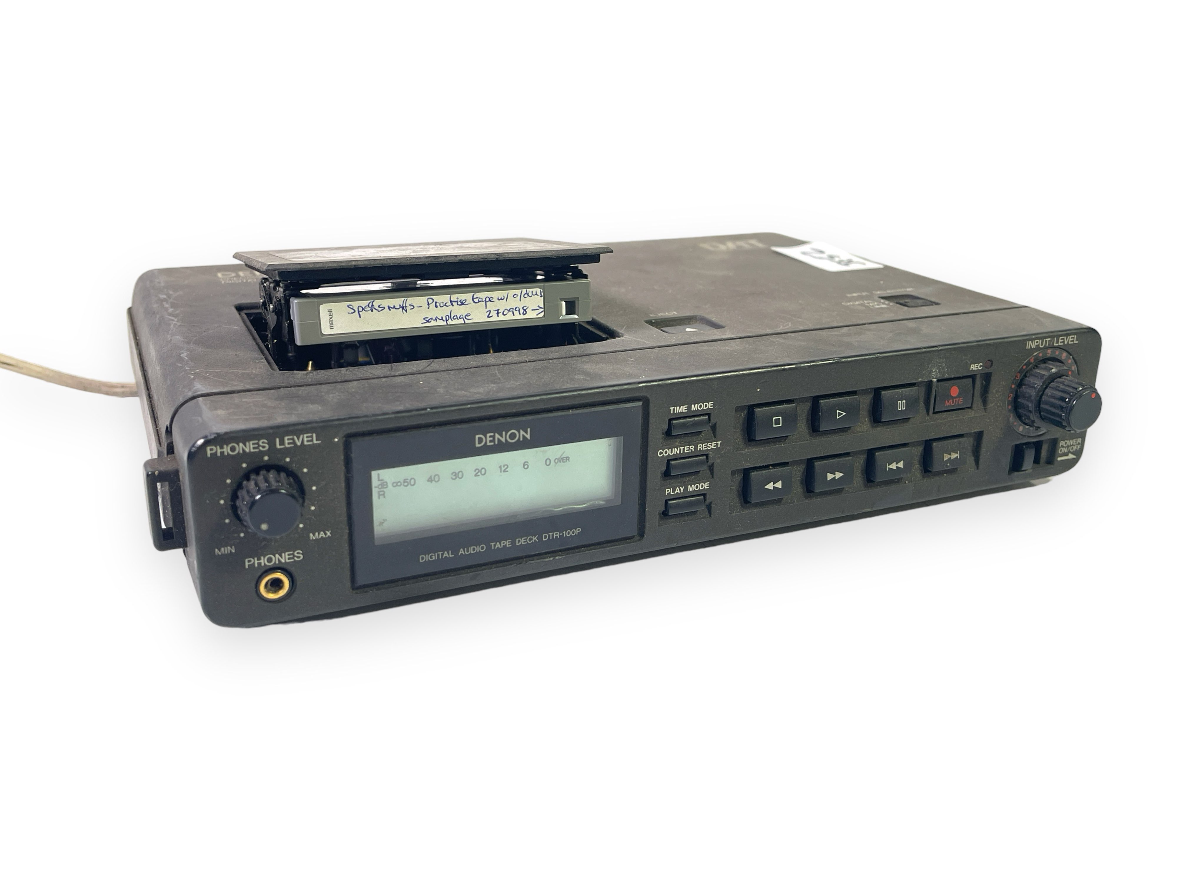 Lot 78 - JOHN'S EQUIPMENT - DENON DAT PLAYER WITH A