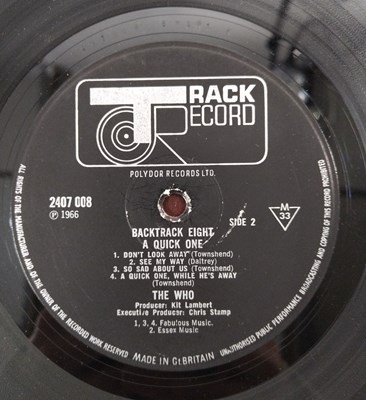 Lot 4 - THE WHO - A QUICK ONE LP - ALTERNATIVE 'PROOF' SLEEVE DESIGN