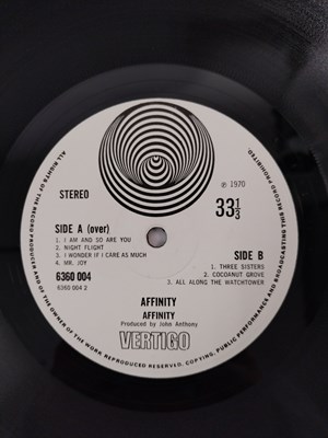 Lot 41 - AFFINITY - AFFINITY LP (ORIGINAL UK COPY - VERTIGO SWIRL 6360 004)