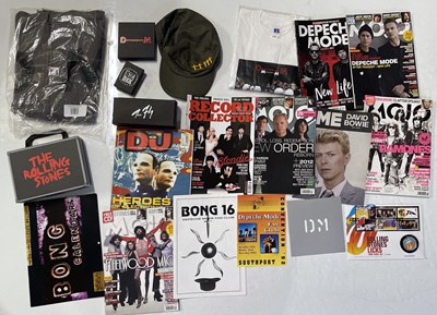 Lot 95 - DEPECHE MODE / U2 / ROLLING STONES COLLECTABLES.