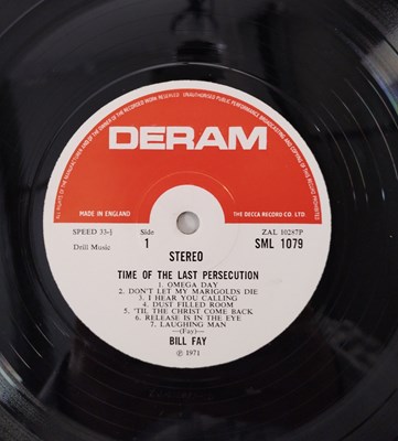 Lot 18 - BILL FAY - TIME OF THE LAST PERSECUTION LP (ORIGINAL UK COPY - SML 1079)