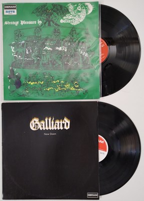 Lot 45 - GALLIARD - ORIGINAL UK DERAM LPs