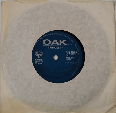 Lot 67 - MILLER - BABY I GOT NEWS FOR YOU/ THE GIRL WITH THE CASTLE 7" (OAKWOOD DEMIDISC - RGJ 190)