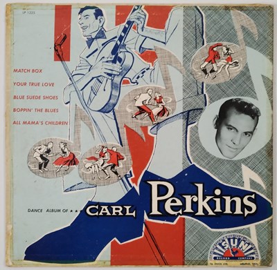 Lot 21 - CARL PERKINS - DANCE ALBUM OF CARL PERKINS LP (SUN LP-1225)