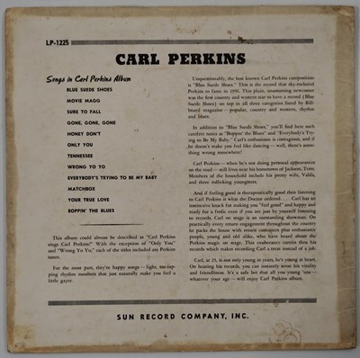 Lot 21 - CARL PERKINS - DANCE ALBUM OF CARL PERKINS LP (SUN LP-1225)
