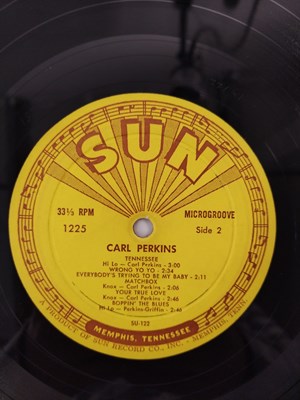 Lot 21 - CARL PERKINS - DANCE ALBUM OF CARL PERKINS LP (SUN LP-1225)