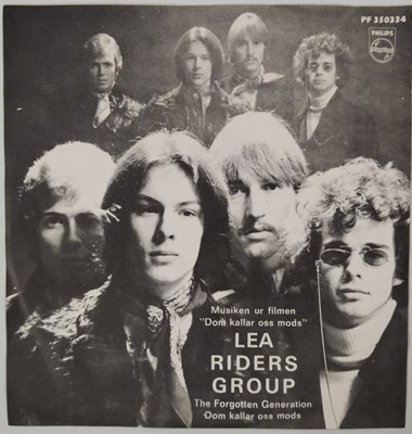 Lot 75 - LEA RIDERS - THE FORGOTTEN GENERATION 7" (SWEDISH PRESS - PHILIPS - 350 334 PF)