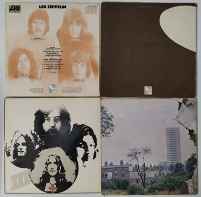 Lot 26 - LED ZEPPELIN - PLUM/RED ATLANTIC - LP PACK
