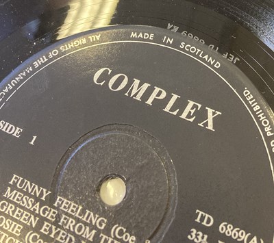 Lot 307 - COMPLEX - COMPLEX LP (ORIGINAL UK SELF-RELEASED PRESSING TD 6869)