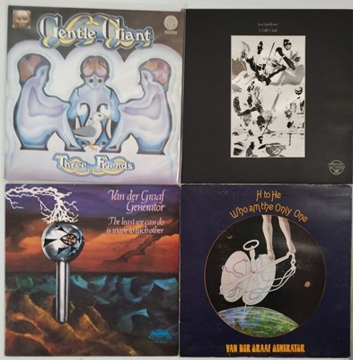 Lot 128 - GENTLE GIANT/ VAN DER GRAAF GENERATOR - LP RARITIES PACK