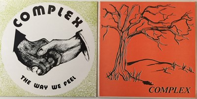 Lot 310 - COMPLEX - COMPLEX & THE WAY WE FEEL (SWANK & TENTH PLANET REISSUE LPs)