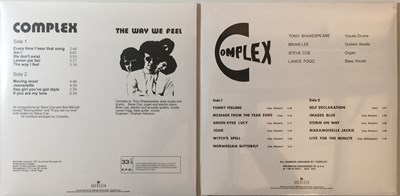 Lot 311 - COMPLEX - COMPLEX & THE WAY WE FEEL (GUERSSEN REISSUE LPs)