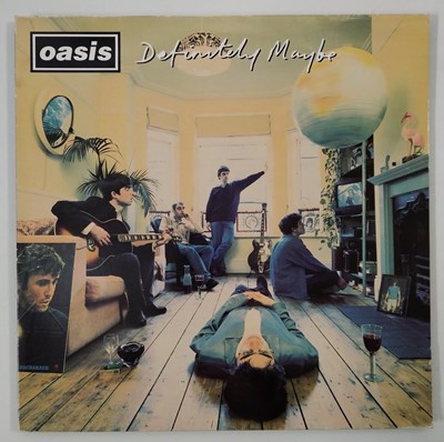 Lot 136 - OASIS - DEFINITELY MAYBE LP (CRE LP 169 - DAMONT PRESSING)