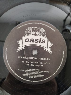 Lot 139 - OASIS - THE MASTERPLAN LP/ THE MASTERPLAN SAMPLER 12" PROMO PACK