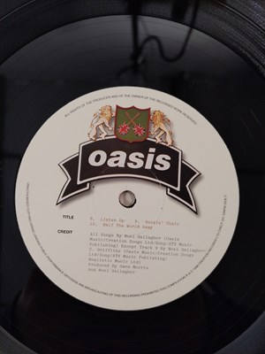 Lot 139 - OASIS - THE MASTERPLAN LP/ THE MASTERPLAN SAMPLER 12" PROMO PACK