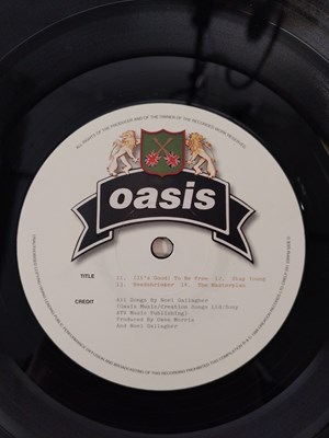 Lot 139 - OASIS - THE MASTERPLAN LP/ THE MASTERPLAN SAMPLER 12" PROMO PACK