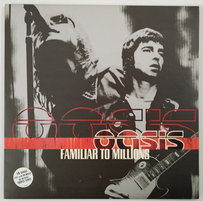 Lot 140 - OASIS - FAMILIAR TO MILLIONS LP (UK ORIGINAL - BIG BROTHER - RKIDLP 005)