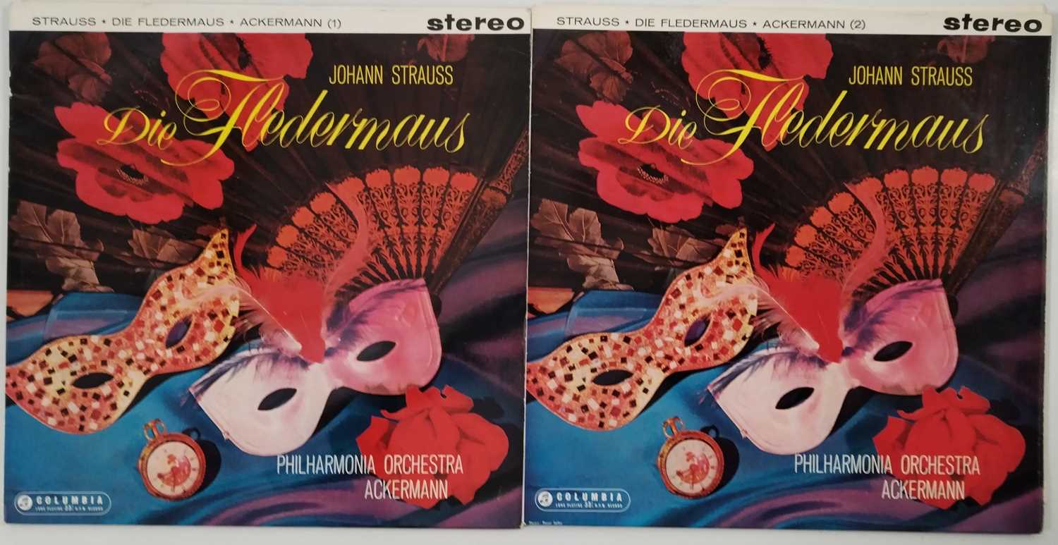 Lot 39 - JOHANN STRAUSS - DIE FLEDERMAUS (COLUMBIA SAX 2336/7)