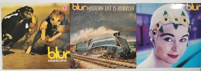 Lot 154 - BLUR - 90s LPs PACK