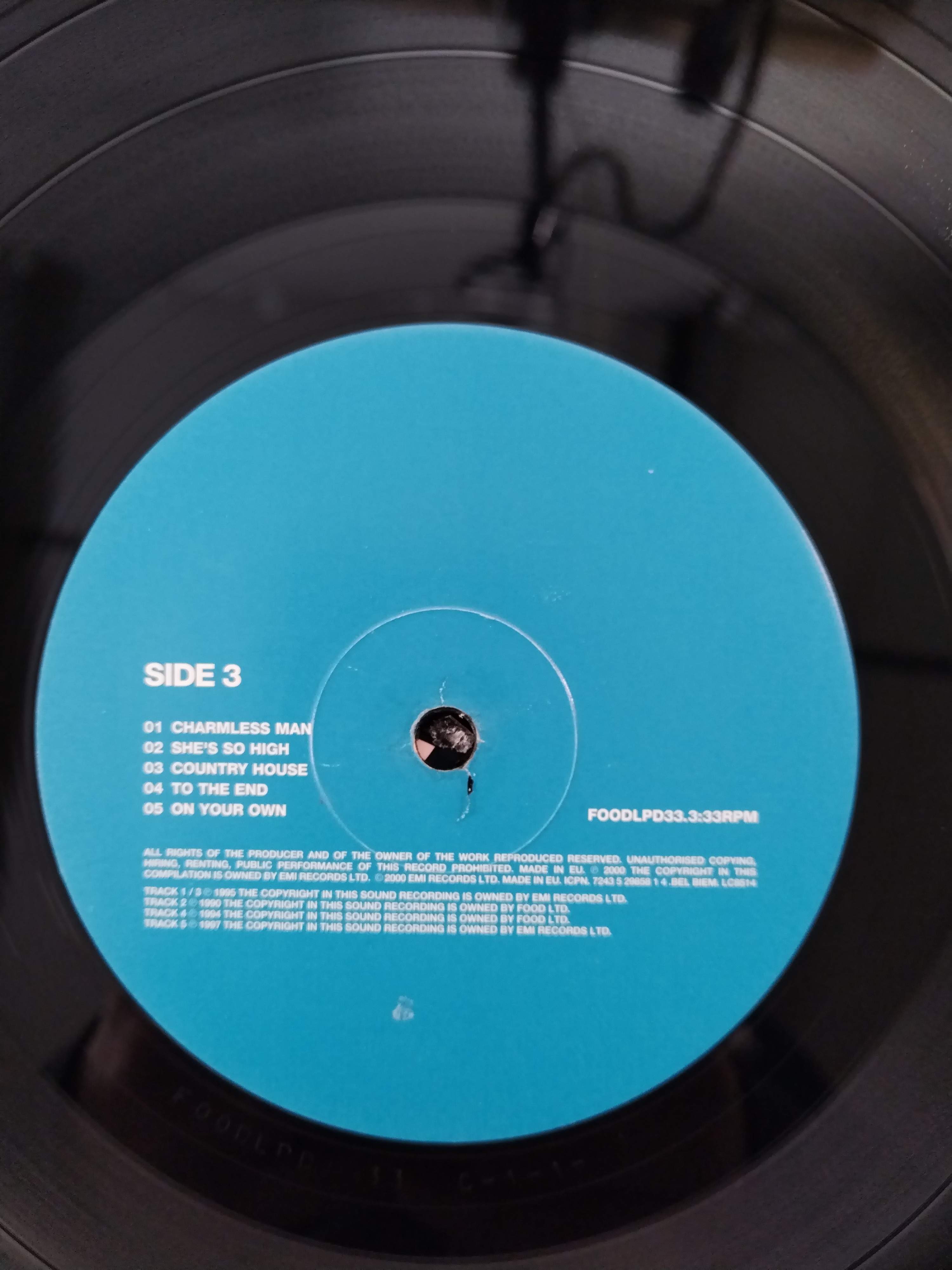 Lot 157 BLUR THE BEST OF LP (UK ORIGINAL