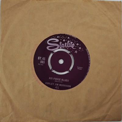 Lot 196 - CURLEY JIM MORRISON - AIR FORCE BLUES 7" (STARLITE - ST.45 065)