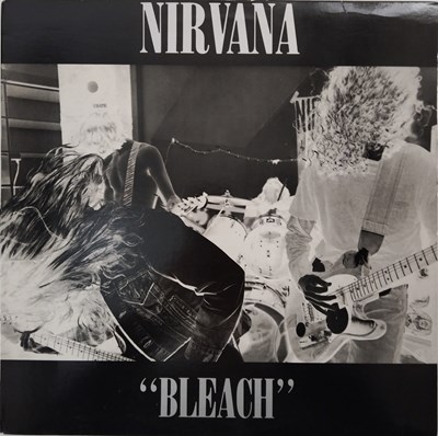 Lot 167 - NIRVANA - BLEACH LP (US WHITE VINYL ORIGINAL - SUB POP - SP 34)