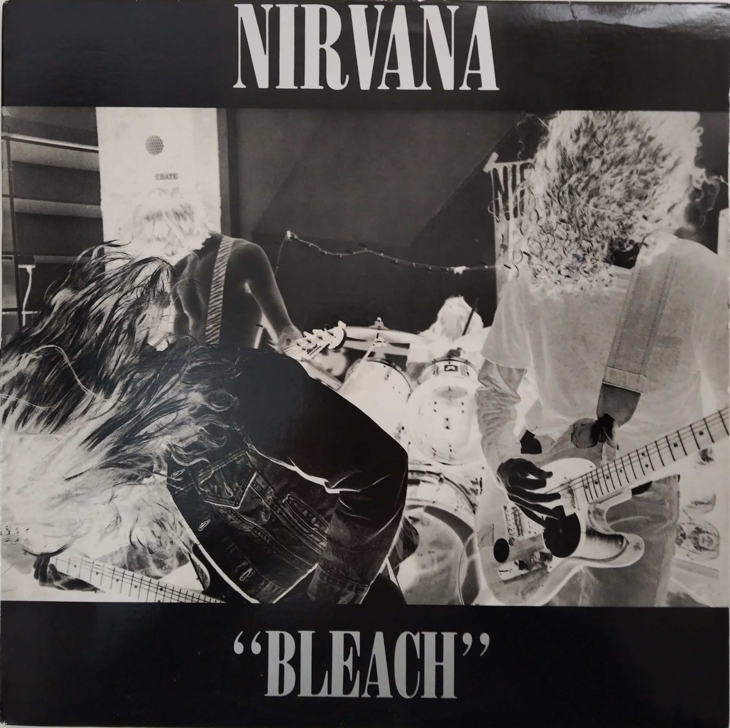Nirvana Bleach RARE 1989 original SP34 1/2000 Cover In