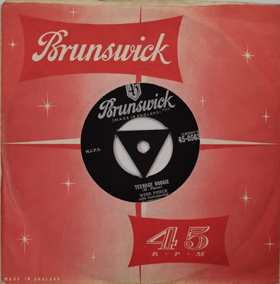 Lot 207 - WEBB PIERCE - TEENAGE BOOGIE 7" (BRUNSWICK 45-05630)