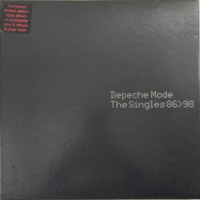 Lot 169 - DEPECHE MODE - THE SINGLES 86-98 BOX SET (UK NUMBERED - MUTE - MUTEL5)