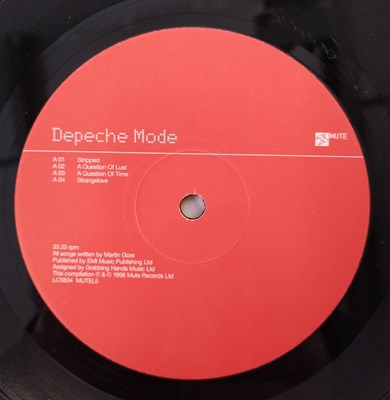 Lot 169 - DEPECHE MODE - THE SINGLES 86-98 BOX SET (UK NUMBERED - MUTE - MUTEL5)