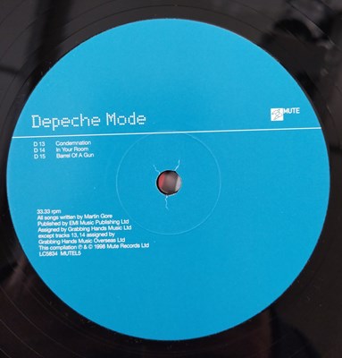 Lot 169 - DEPECHE MODE - THE SINGLES 86-98 BOX SET (UK NUMBERED - MUTE - MUTEL5)
