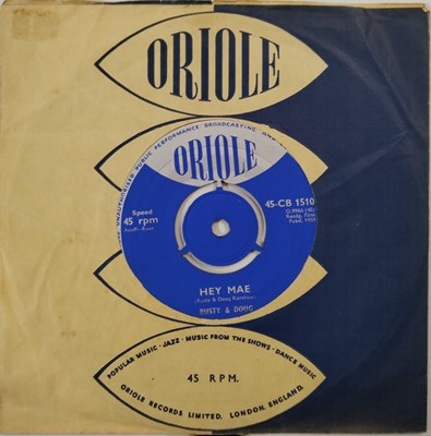 Lot 209 - RUSTY & DOUG KERSHAW - HEY MAE 7" (OROLE 45-CB 1510)