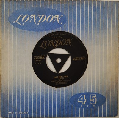 Lot 211 - THE FLAMINGOS - JUST FOR A KICK 7" (45-HLN.8373)