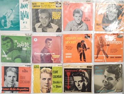 Lot 195 - ROCK N ROLL / ROCKABILLY - EPs PACK