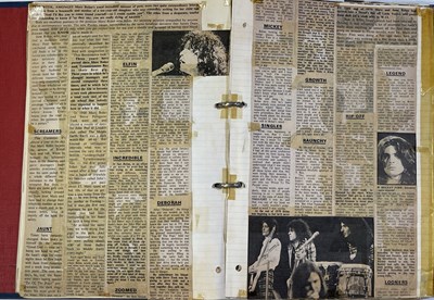 Lot 510 - T.REX AND MARC BOLAN MEMORABILIA TO INC ORIGINAL 1971 CONCERT T-SHIRT.