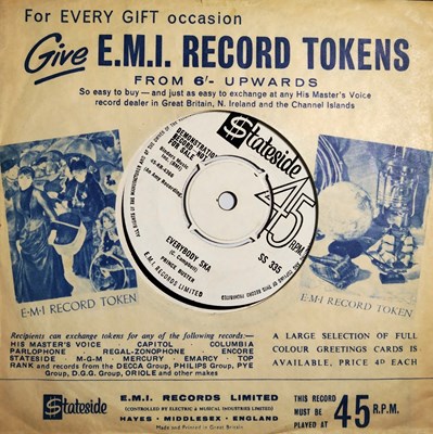 Lot 5 - PRINCE BUSTER - 30 PIECES OF SILVER C/W EVERYBODY SKA (UK PROMO - STATESIDE RECORDS - SS 335)
