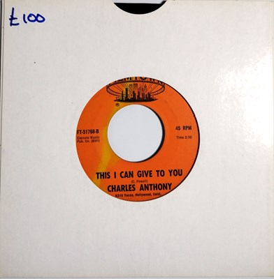 Lot 14 - CHARLES ANTHONY - I CAN DIG IT C/W THIS I CAN GIVE TO YOU