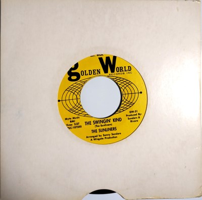 Lot 15 - THE SUNLINERS - ALL ALONE C/W THE SWINGIN' KIND