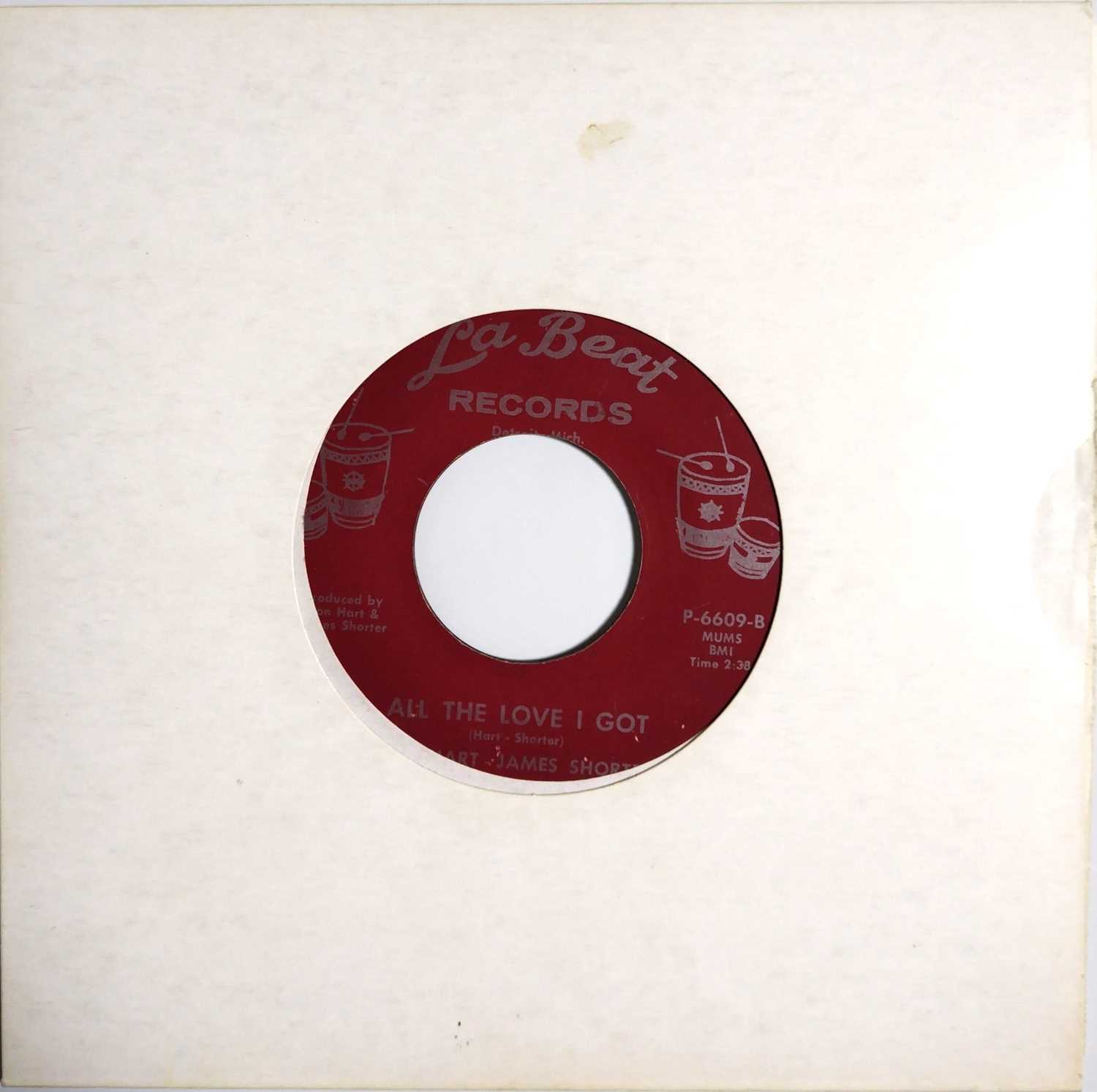 Lot 18 - DON HART-JAMES SHORTER - ALL THE LOVE I GOT C/W I SHED A TEAR