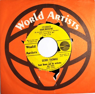 Lot 21 - GERRI THOMAS WITH HASH BROWN AND HIS ORCHESTRA - IT COULD HAVE BEEN ME C/W LOOK WHAT I GOT