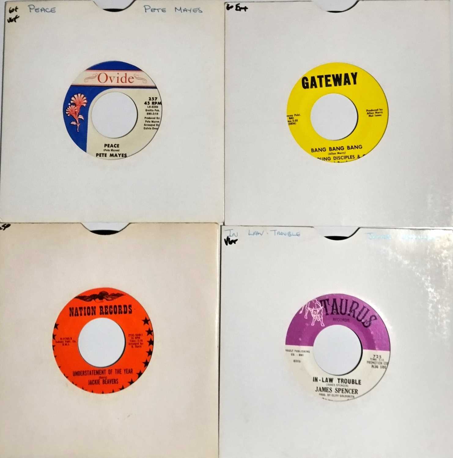 Lot 23 - 4 SOUL/FUNK US 7" SINGLES/PROMOS