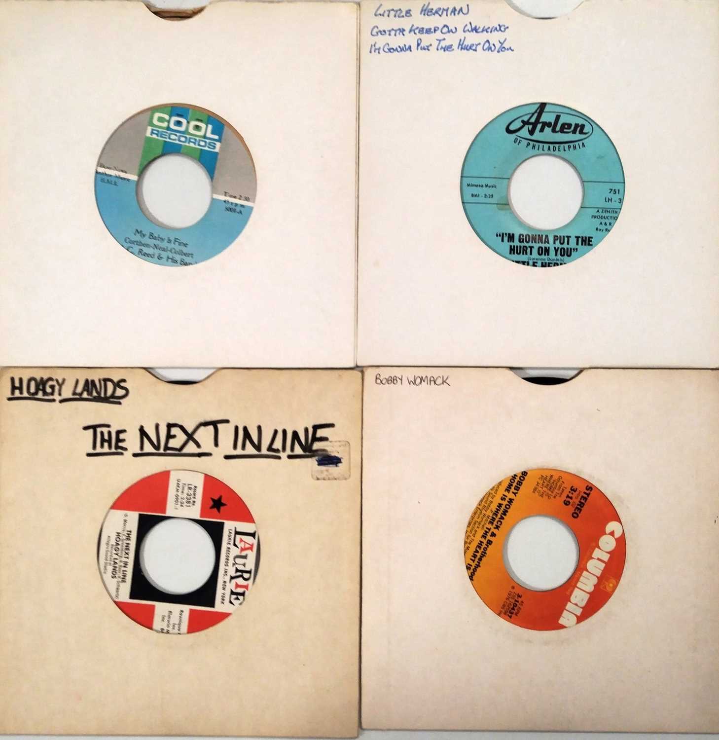 Lot 24 - 4 SOUL/FUNK US 7" RECORDS