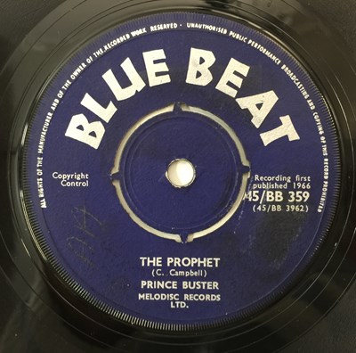 Lot 203 - PRINCE BUSTER - THE PROPHET 7" (BLUE BEAT 45/BB 359)