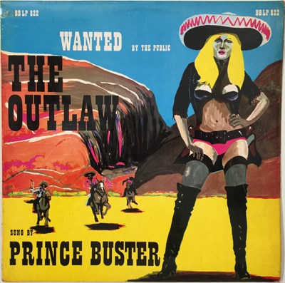 Lot 207 - PRINCE BUSTER & THE ALLSTARS - QUEEN OF THE OUTLAWS LP (UK PRESS - BBLP 822)