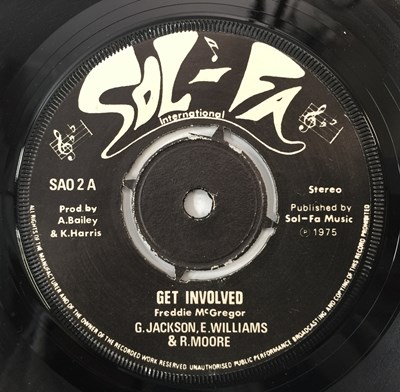 Lot 212 - FREDDIE MCGREGOR / BAILEY'S ALL STARS - GET INVOLVED 7" (SAO 2)