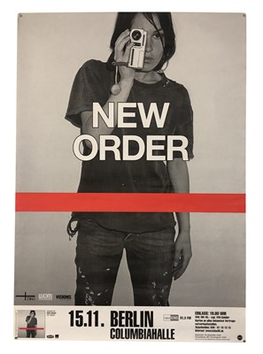 Lot 109 - NEW ORDER POSTERS COLLECTION x7