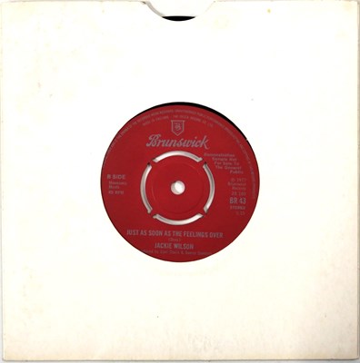 Lot 30 - JACKIE WILSON - IT ONLY HAPPENS WHEN I LOOK AT YOU C/W JUST AS SOON AS THE FEELINGS OVER - UK PROMO