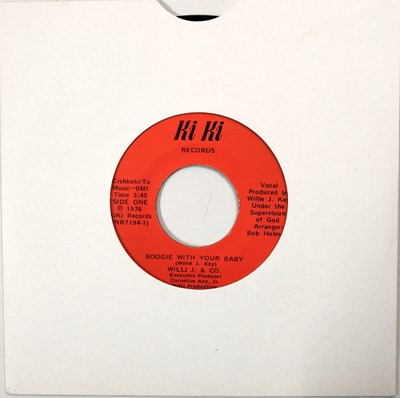 Lot 36 - WILLI J. & CO. - BOOGIE WITH YOUR BABY (INST.) C/W BOOGIE WITH YOUR BABY