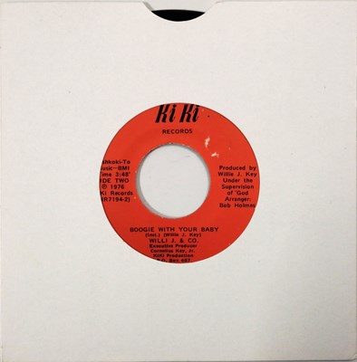 Lot 36 - WILLI J. & CO. - BOOGIE WITH YOUR BABY (INST.) C/W BOOGIE WITH YOUR BABY